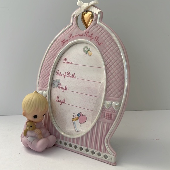 ENESCO PRECIOUS MOMENTS “My Precious Baby Girl” Birth Frame - Picture 1 of 12